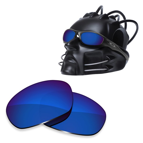 ToughAsNails - Lente polarizada de repuesto para gafas de sol Oakley Monster Dog – Más opciones, Azul Midnight, Talla unica