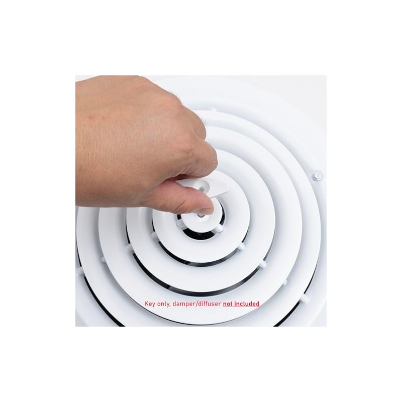 Handua Plastic Key - Handle for Butterfly Damper