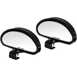 2 piezas de punto ciego espejos de auto ajustables auxiliares auxiliares de gran angular universal para autos universales.