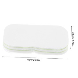 Parliky 50pcs Portable Travel Soap Sheets Hand Wash Soap Sheets Compact Disposable for Camping Hiking Outdoor and Toilets Lightweight and Convenient Travel Supplies