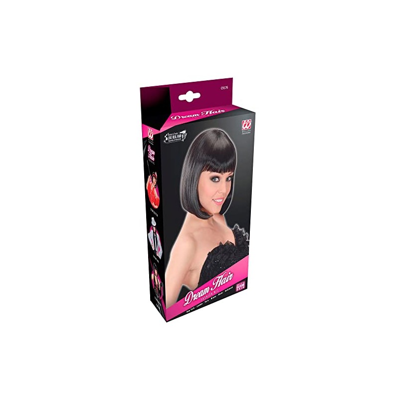 Jolie Pageboy s - Black Wig for Hair Accessory Fancy