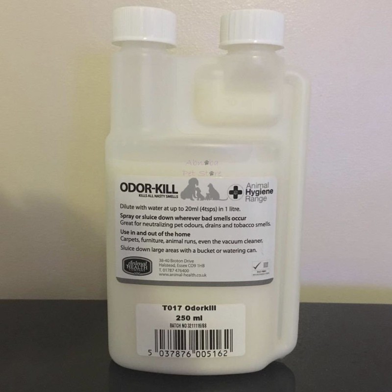 Animal Health Odor-Kill Powerful deodoriser eliminate ammonia doggy smells Male