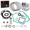 Engine Rebuild Gasket KIT W Piston & Rings & Seals