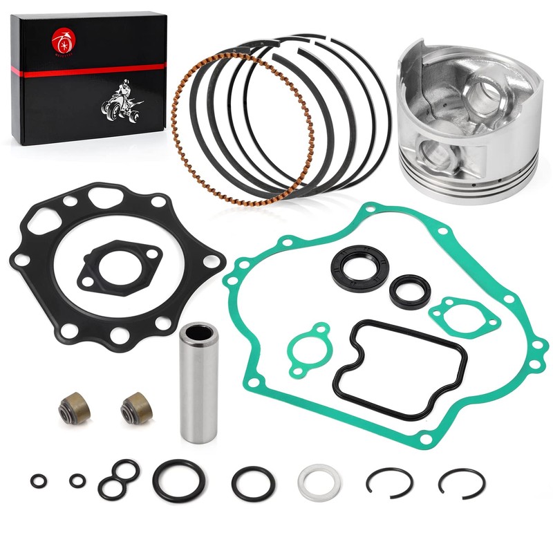 Engine Rebuild Gasket KIT W Piston & Rings & Seals