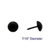 Super Sewing Supplies for C.S. Osborne 1000 Pcs 7/16" Black