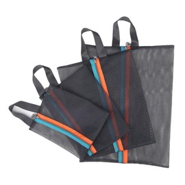 Fogun 4pcs Set of Flat Pack Suitcases Organizers Portable for Efficient Packing and Space Saving Travel Solution Daily Use