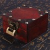 Antique Chinese Locks with Key & Latch Hasp Set, Vintage