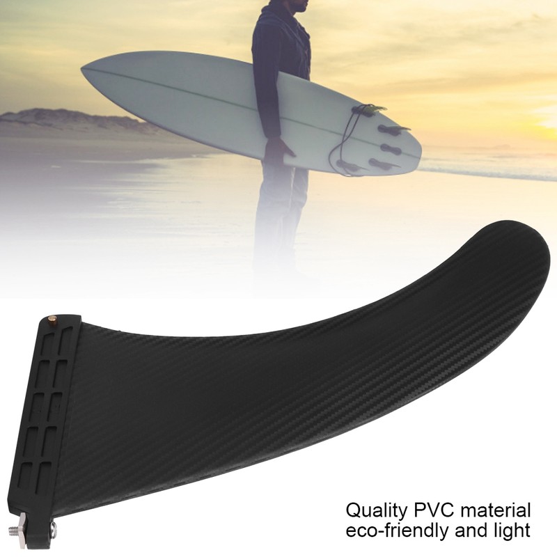 10in Surfboard Fin Faux Carbon Fiber SUP Board Watershed Balancing