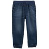 OshKosh B'Gosh Boys' Denim Jogger, Indigo, 2T