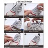 YIKEDA No Tie Elastic Laces 120CM Elastic Shoe Laces No