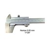 WRS Prez Vernier Calliper with Locking Screw, DIN 862, Rustproof,