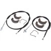 PCC FRONT REAR BRAKE CABLE LINE BARKE PADS SHOES for