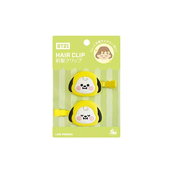 Solomon Shoji BT21 Bangs Clip, HAIR CLIP, Cute, Bangs Pin,