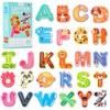 Magnetic Letters,Large Size Fridge Magnets for Kids,Alphabet ABC Magnets for