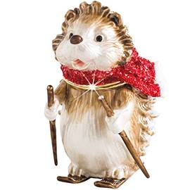 Craycombe Trinkets 6062 Hedgehog Trinket Box,Height 7cm