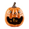 Mud Pie Open Candy Container, Pumpkin, 6" x 4.75"
