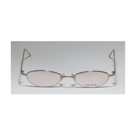 Vera Wang V05 For Ladies/Young Women/Girls Designer Half-rim Glamorous Hip Japan Eyeglasses/Eye Glasses (47-17-130, Silver)