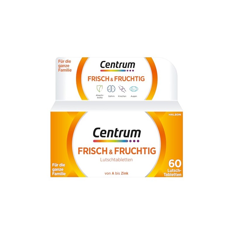 Centrum Fresh & Fruity Lozenges Pack of 60 Tablets