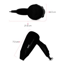 RCA Secadora para Cabello de Mango Plegable RC-P8