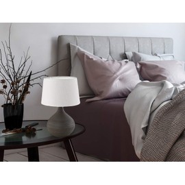 Reality Leuchten Martin R50371026 Table Lamp Ceramic E14 20 x 20 x 29 cm Brown