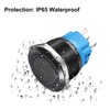Gebildet 22 mm Stainless Steel Button, 1NO1NC, 110V-220V, LED, SPDT,