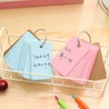 Operitacx 5pcs Binder Clips Note Pads Flash Cards Practical Memory