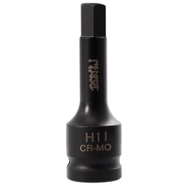 DSBYKJ Impact Allen Socket Set, 1/2" Drive Impact Hex Driver Set (1/2-11mm)