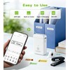 ORGBRO Label Maker Machine with Tape, X1 Portable Bluetooth Mini