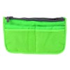 QUINTRA Double Zipper, Portable Cosmetic Organiser, Multifunction Storage Bag, Household
