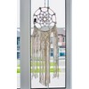 Peont Macrame Dreamcatcher Wall Hanging – Handmade 12-Inch Boho Decor