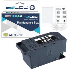 LCL Compatible C9345 C12C934591 Ink Maintenance Box (1 Pack) Replacement for Epson ET-5880 ET-5850 ET-5800 ET-16650 ET-16600 ET-16150 Mono ET-M16600 WF-7830DTWF Pro WF-7840DTWF PrinteWorkforce SC-8000