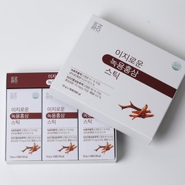 동서웰빙 이지로운 녹용홍삼 스틱 10g 60포 (선물형) Dongseo Wellbeing Easy Roongyung Red Ginseng Stick 10g 60 Packs (Gift Type)