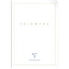 Clairefontaine 36176C Triomphe GOLD Collection A White Sewn Notebook -
