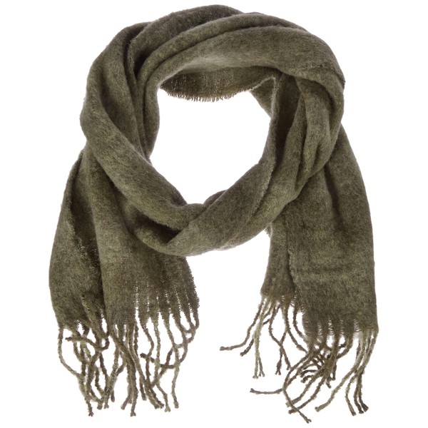 ONLY Women's Onlsidsel CC Wool Scarf, Pure cashmere/detail: check pattern,