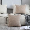 Kevin Textile Decor Burlap Natural Style Lined Linen Throw Pillow