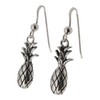 Touch Jewellery 925 Sterling Silver Pineapple Drop Earrings with Oxidized