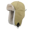 Clakllie Winter Warm Aviator Hat Aviator Hat with Faux Leather