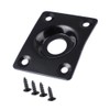 Guitar Output Jack Plate 1/4 Inch 9.2mm Rectangle Jack Reinforcement