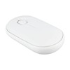 Wireless Mouse White 2.4G BT Mode Ultra Slim Silent Optical