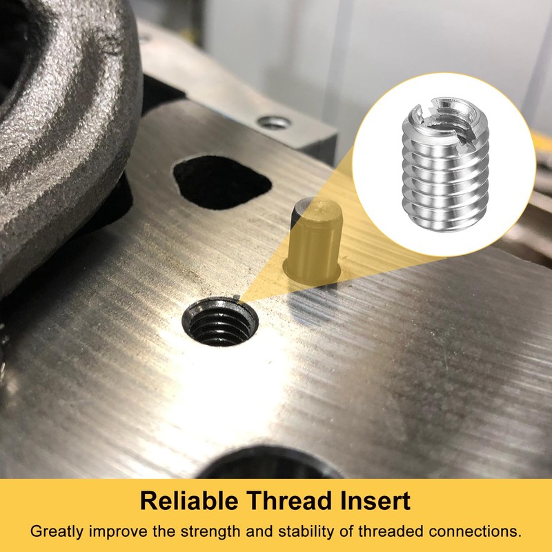 sourcing map 20pcs Thread Repair Inserts M6 x 1 Male