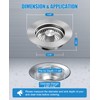 Abigio Kitchen Sink Drain Strainer Stainless Steel Stopper Anti-Clog Basket