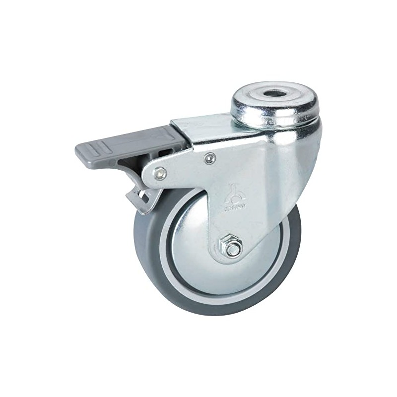 Dörner + Helmer 774511C Swivel Castor with Back Hole Diameter