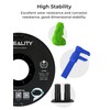 Creality 2 kg Black & White ABS Filament 1.75mm, 3D