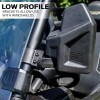 Bevel Engineering Rear View Side Mirror Kit for UTV 2