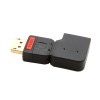 Jser Right Angled 90 Degree DisplayPort Male to Female Extension