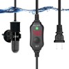 YukiHalu Super Mini Aquarium Heater, 10W 20W 30W Adjustable Fish