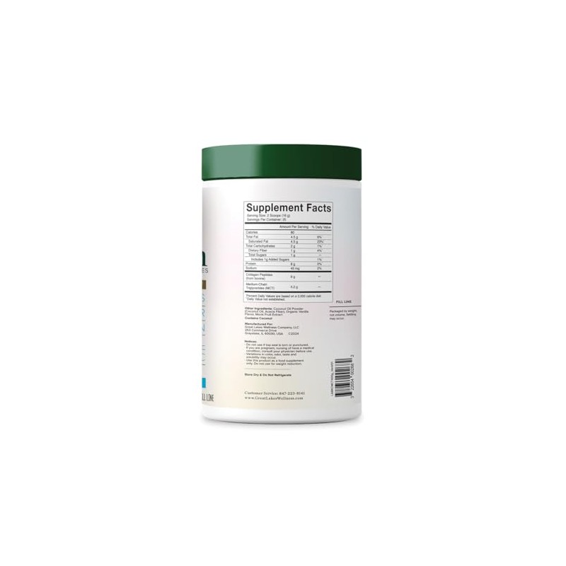 Great Lakes Wellness Keto Boost Advanced Peptides de colágeno en