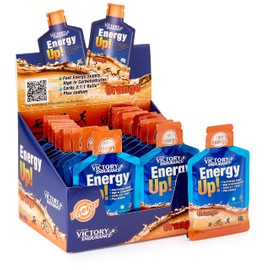 Victory Endurance Energy Up Caja 24 geles X 40 gr - Naranja