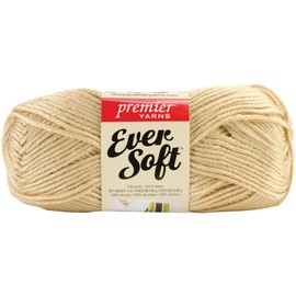 Premier Yarn 3-Pack Ever Soft Solid Yarn, Linen
