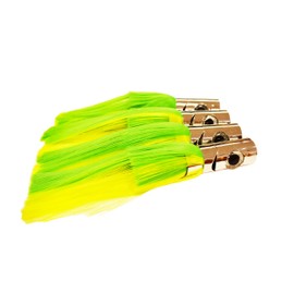 EAT MY TACKLE 4 Ilander Style 10" Chrome Head Fishing Lures